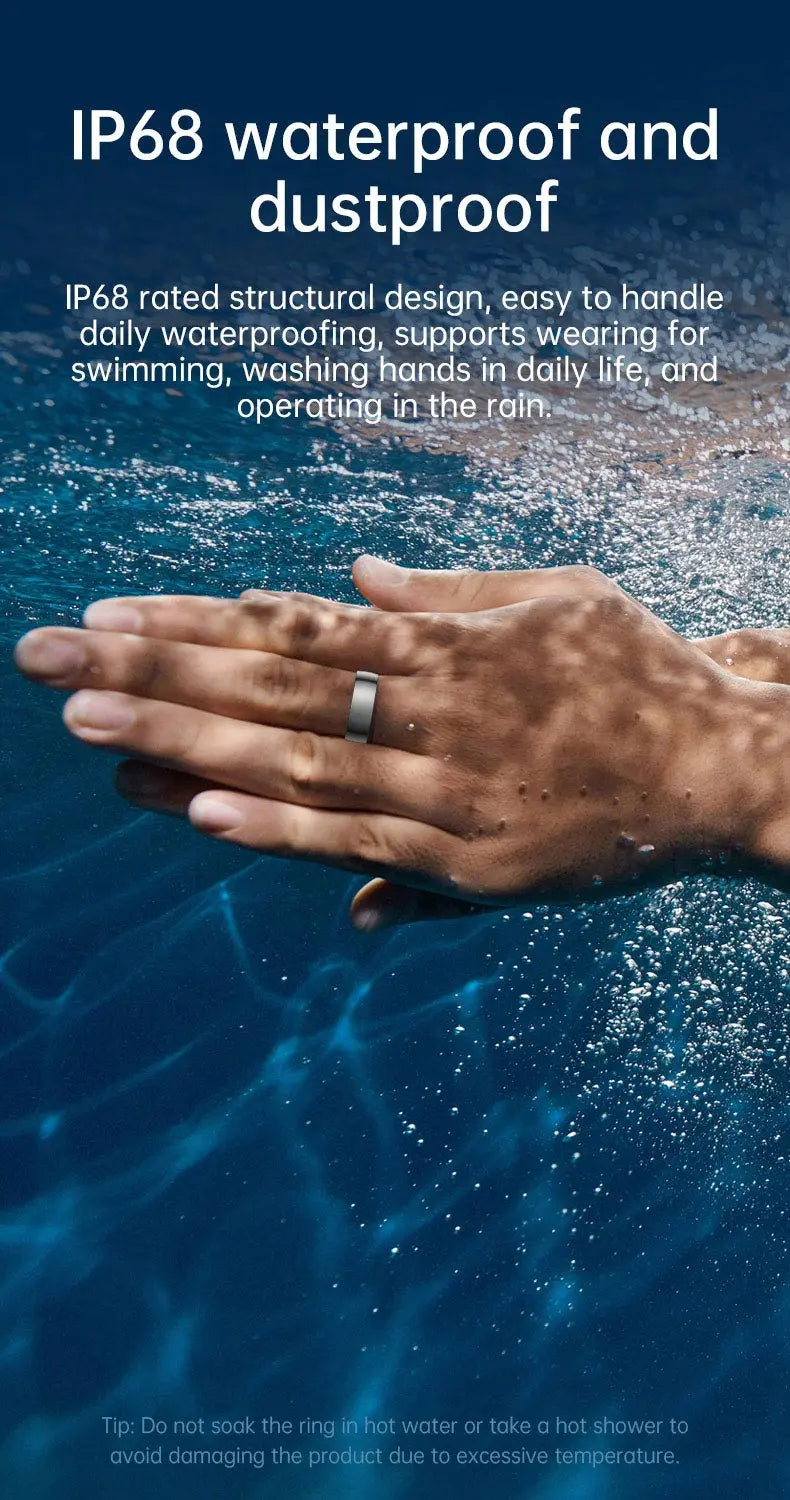 Smart Ring R1000 - Träning & Hälsoring
