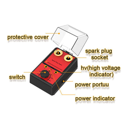 🔥populär produkt🔥Tändstiftstestare med dubbla testhål