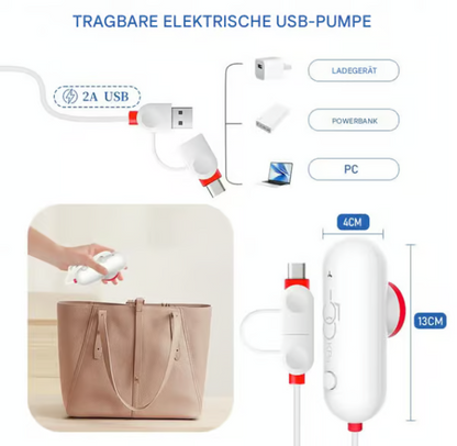 USB Elektrisk Vakuumkompressionspåse - Spara utrymme och resa lätt!