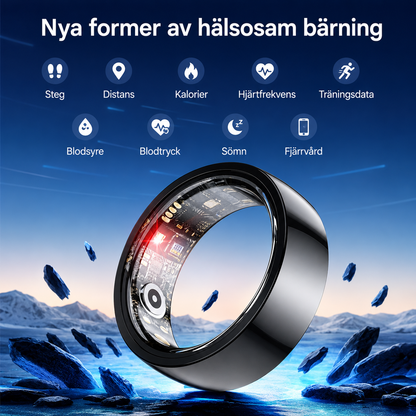 Smart Ring R1000 - Träning & Hälsoring
