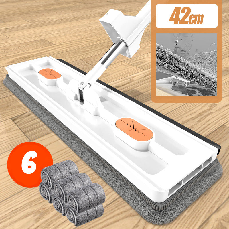 Ny superabsorberande stor platt mopp 💦Begränsat antal gratis moppskopor, först till kvarn gäller.🚀🚀