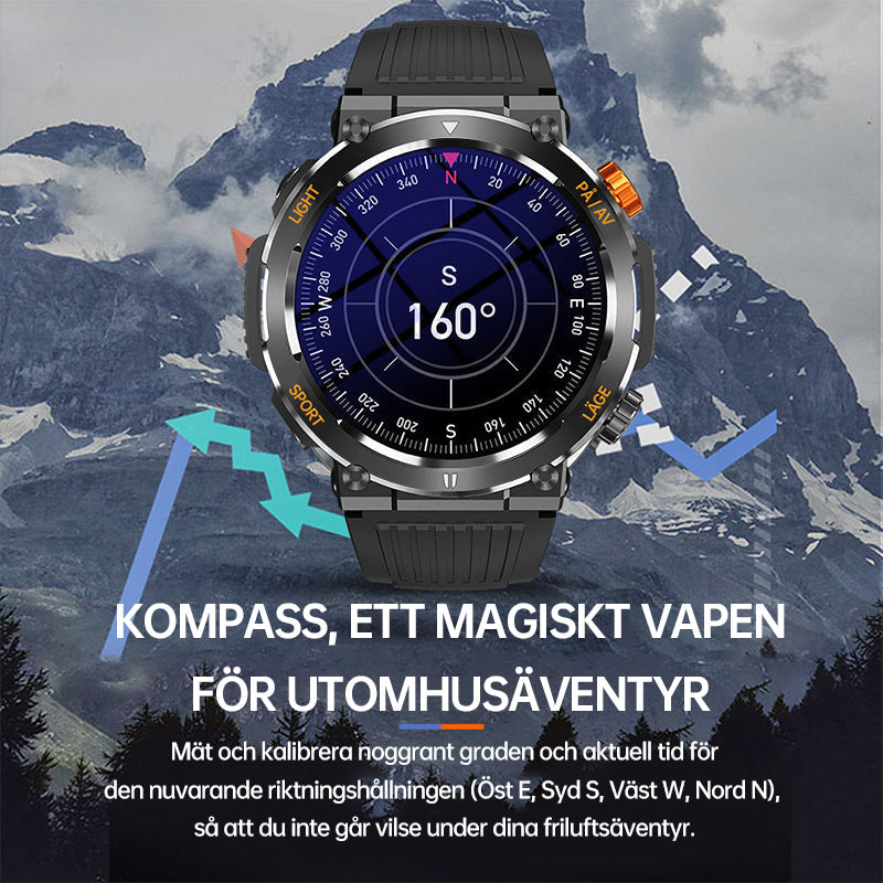 Sports Vattentät smartklocka för utomhusbruk（🔖Fri leverans🔥）