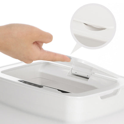 Intelligent Sensor papperskorg med lock