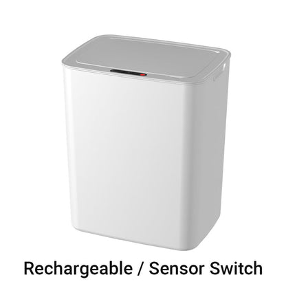 Intelligent Sensor papperskorg med lock