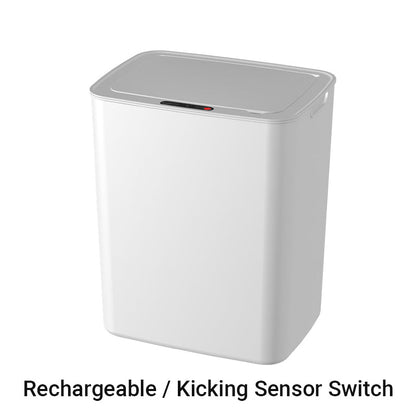 Intelligent Sensor papperskorg med lock