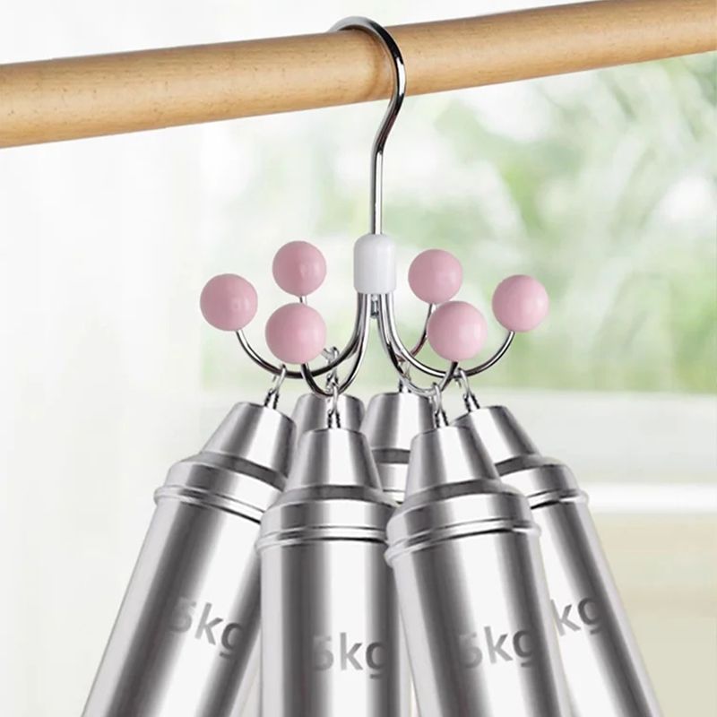 🔥Nya heta produkter🔥360° roterbar multifunktionell förvaringshängare med 6 krokar🎁Tidsbegränsat erbjudande köp 3 få 2 gratis