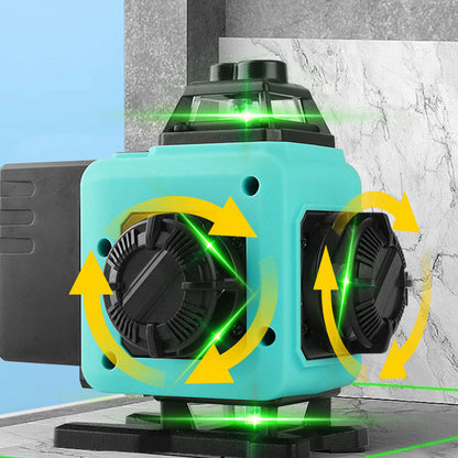 Industriell kvalitet med hög precisionsmätning grön lasernivå