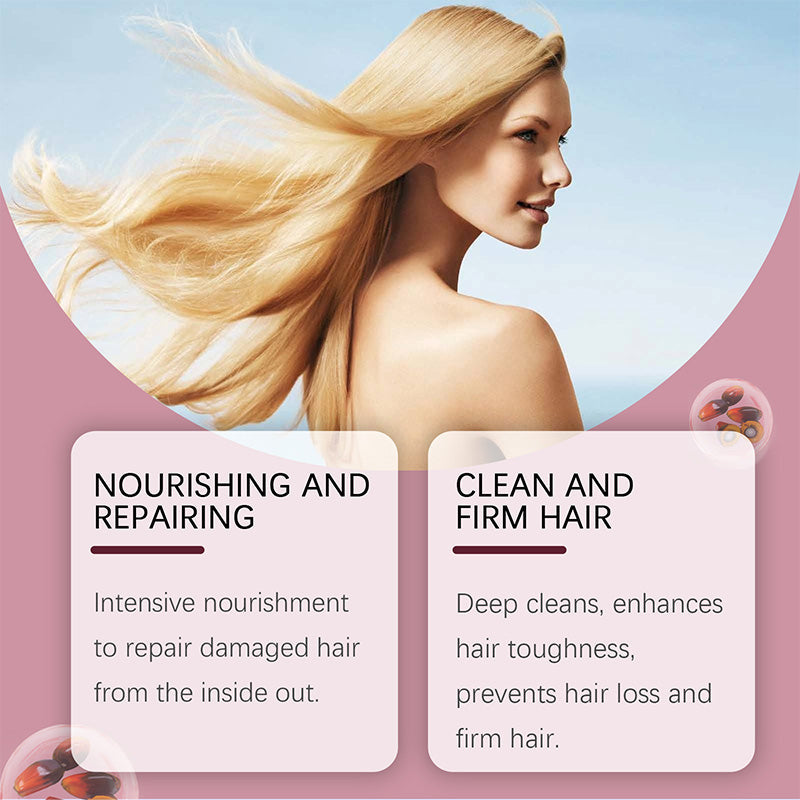 🔥Nu till försäljning!🚀Smooth Moisturizing Shine Shampoo（50% OFF）🎉Få rabatt under en begränsad tid!
